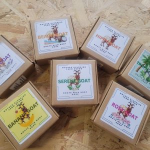 Artisan goats milk soap