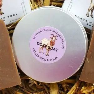 goats milk soap dozy