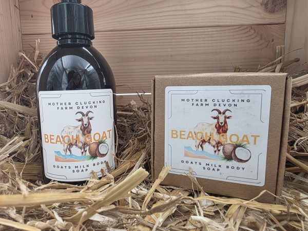 beach goat liquid soap
