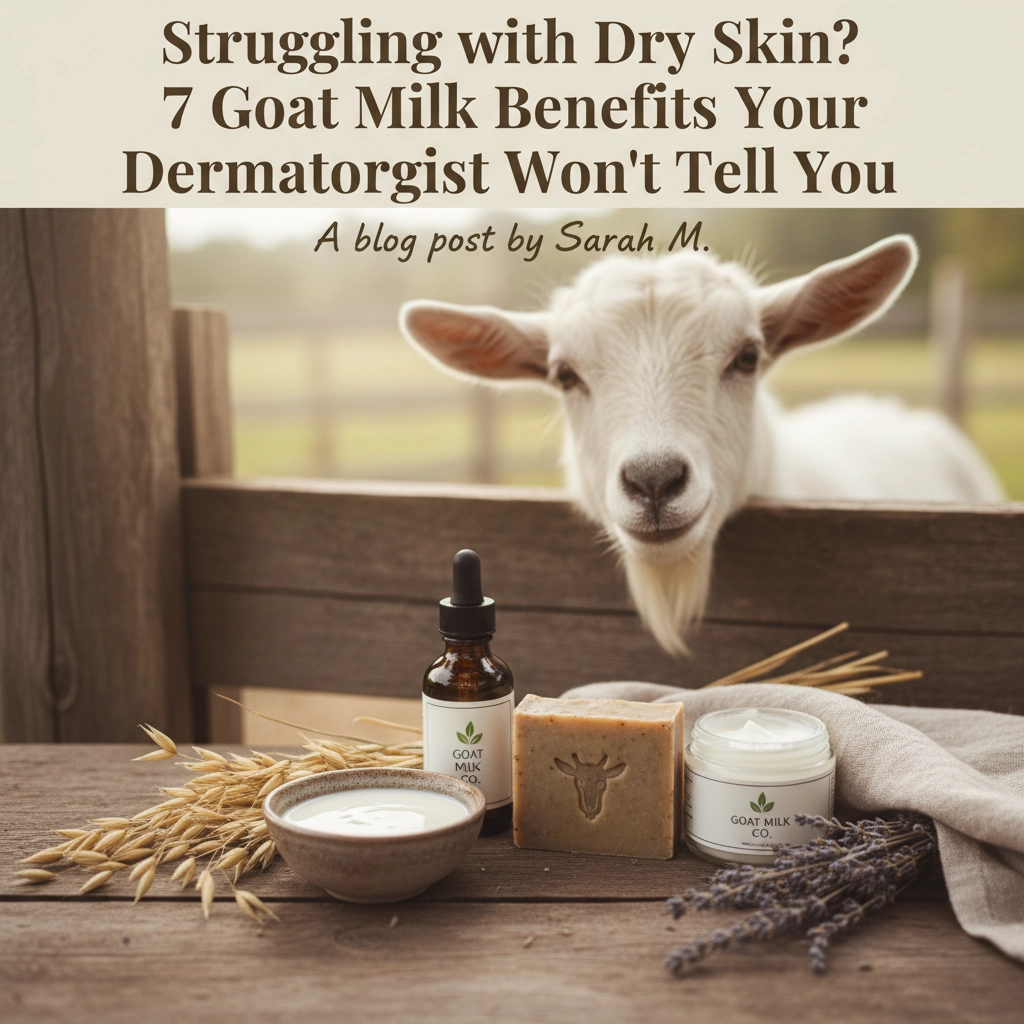 Struggling with Dry Skin? 7 Goat Milk Benefits Your Dermatologist Won't Tell You