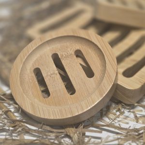 Shampoo bar dish, bamboo
