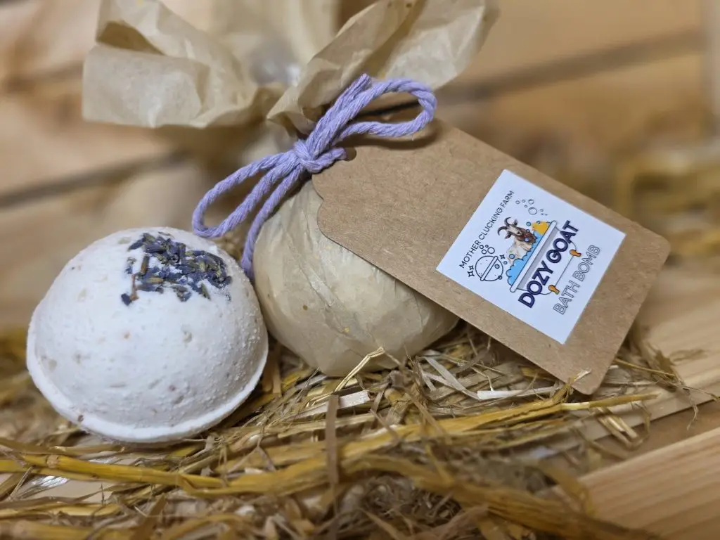 Dozy goat bath bomb