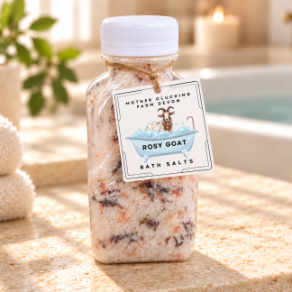 rose goat salts